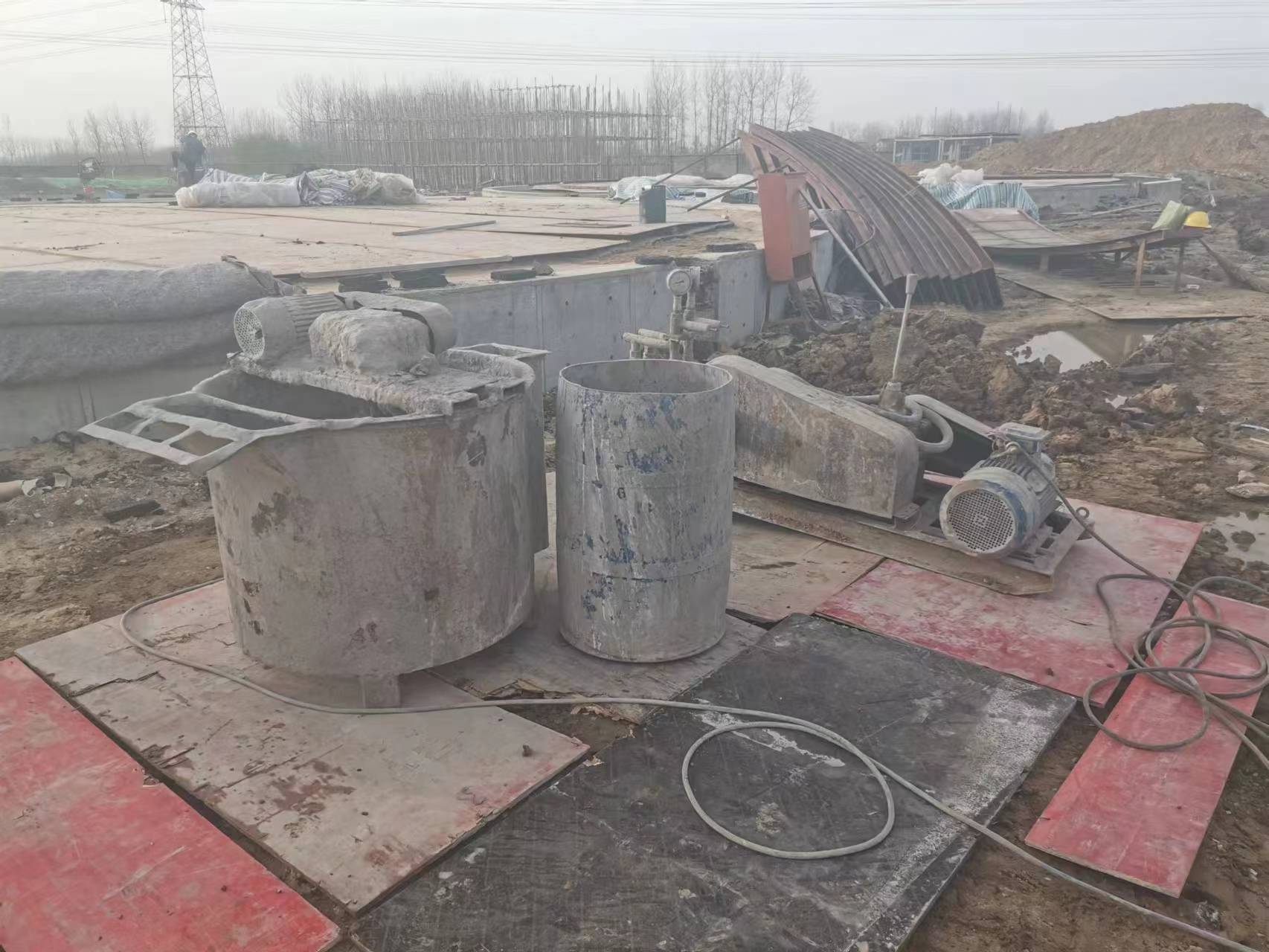 万江街道设备基础注浆